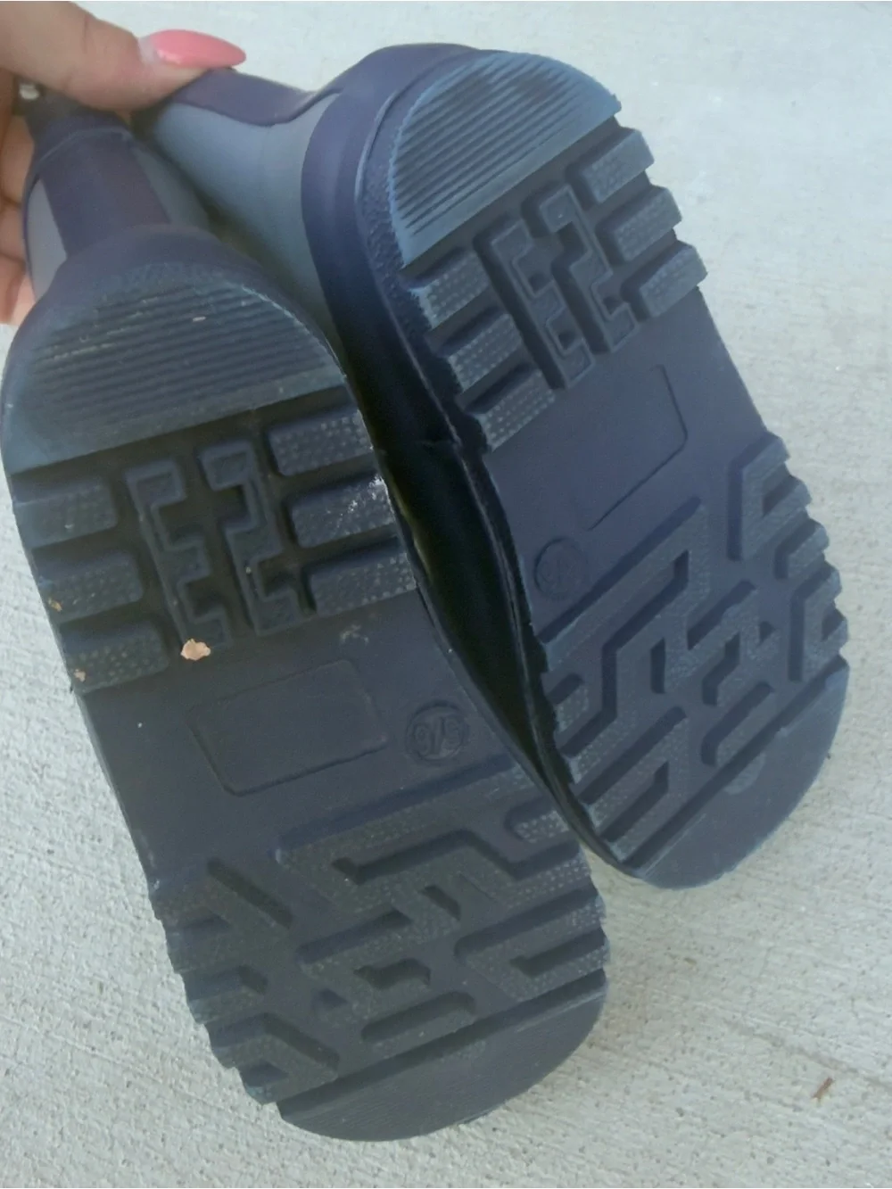 Cotton On Kids Blue Rain Boots Size 5/6